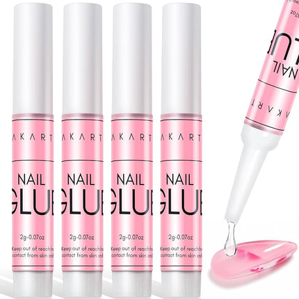 Makartt Strong Nail Glue, 5s Dries Quickly, No Nee