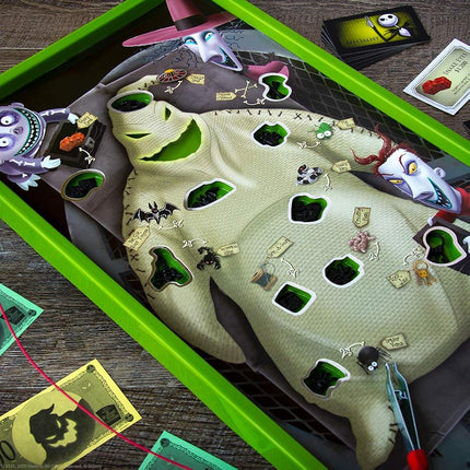 Operation Nightmare Before Christmas Board Game | Themed Operation Game Where Players Operate on Oogie Boogie
