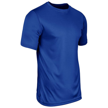 CHAMPRO Vision Lightweight Polyester T-Shirt Jersey, Youth Medium, Royal