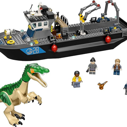 LEGO 76942 Jurassic World Baryonyx Dinosaur Boat Escape