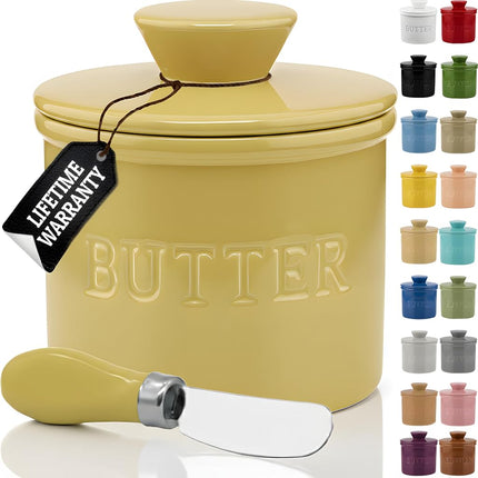 Priority Chef French Butter Crock for Counter with