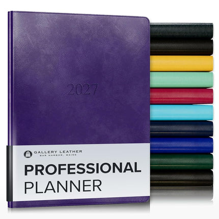Gallery Leather Professional Planner 2026-2027 Aca