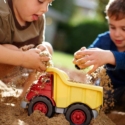 Green Toys Dump Truck, Yellow, 7.5 in*10.0 in*7.0 in