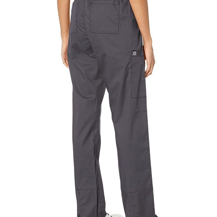 WonderWink Women's Convertible Slim Leg Cargo Pant, Pewter, 3X
