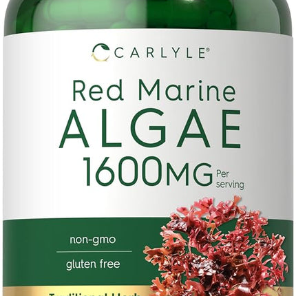 Red Marine Algae 1600mg | 200 Capsules | Vegetaria