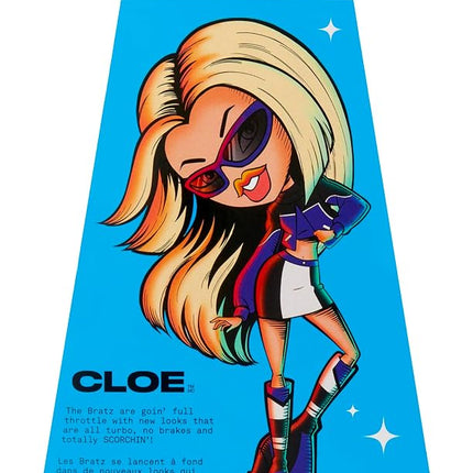 Bratz Scorchin' Cloe - Includes 1 Fashion Doll, Comes with Outfit and Accessories, Moto-Inspired Dolls, Cute Toys for Girls