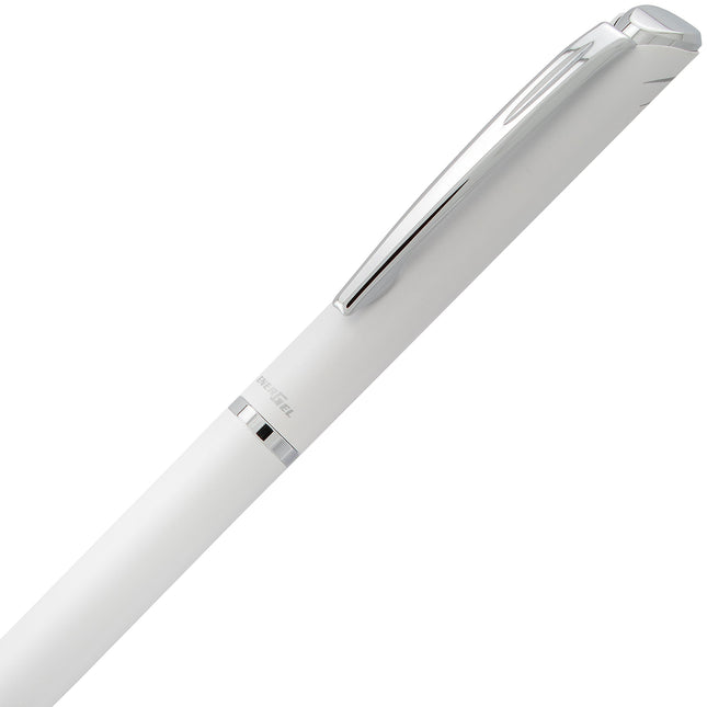 Bolígrafo de gel Pentel EnerGel Style, (0.7 mm) trazo medio, cuerpo blanco - BL2007WABX