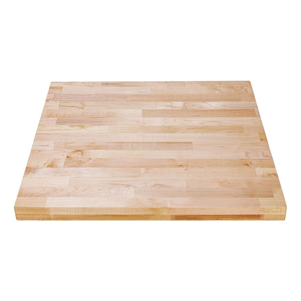 DuraSteel Solid Wood Table Top - 24 x 24 Butcher B