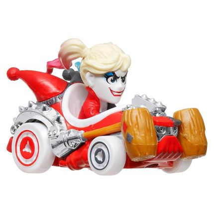 Hot Wheels RacerVerse, Set of 4 Die-Cars 1:64 Scale Toy Cars Optimized for Driving on Hot Wheels Tracks with Pop Culture Characters as Drivers, HKD33