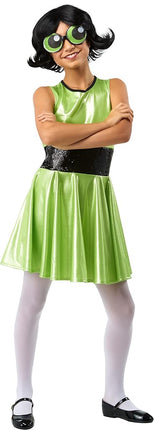 Rubie's Girl's Powerpuff Girls Buttercup Costume, As Shown, Small