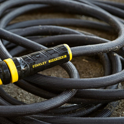 FATMAX® 75 ft x 5/8 in Heavy-Duty EXOJACKET® Fabric Garden Hose - BDS7390