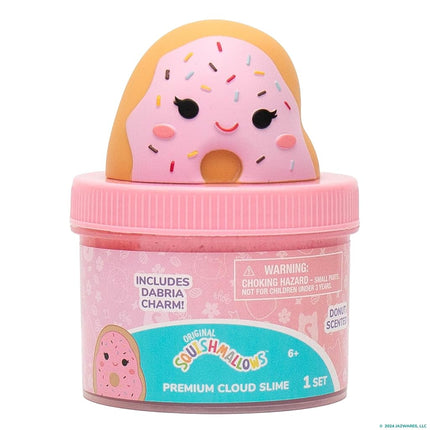 Original Squishmallows Dabria The Donut Premium Cloud Slime, Donut-Scented, Squishmallows Party Favors for Kids 8-12, Girl Toys 8-10 Years Old, Slime Kit for Girls Ages 8-12, Slime for Kids