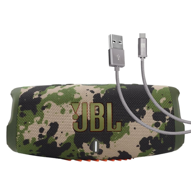 JBL Charge 5 (Squad) + Bundle with Case Logic Brai