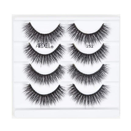 Ardell Lashes Mega Volume 252, 4 Pairs x 2 Packs (8 Pairs)