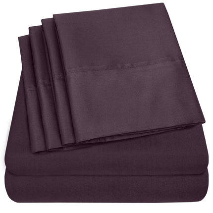 Sweet Home Collection 6-Piece 1500 Thread Count Eg