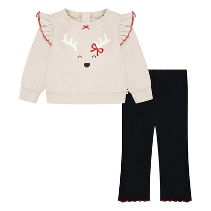 HUGGIES Unisex Baby Crewneck Sweatshirt and Pants 