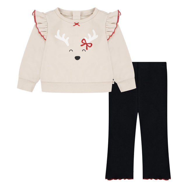 HUGGIES Unisex Baby Crewneck Sweatshirt and Pants 