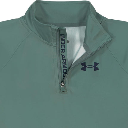 Under Armour boys Ua Unstoppable Knit Fz Set, Serpentine Tech Quarterzip, 24M