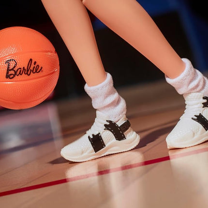Barbie Signature Doll, Sue Bird with No. 10 Uniform Clothes & Basketball Accessory