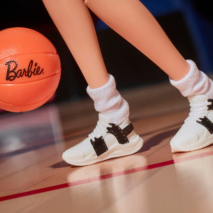Barbie Signature Doll, Sue Bird with No. 10 Uniform Clothes & Basketball Accessory