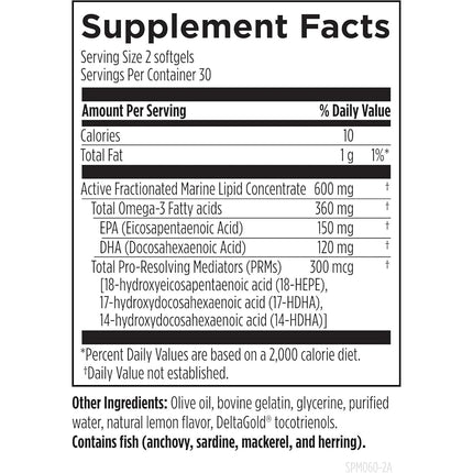 Designs for Health SPM Supreme, 60 Softgels