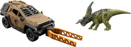 Mattel Jurassic World Truck & Einiosaurus Dinosaur