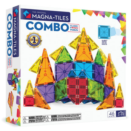 Magna-Tiles MicroMAGS 46-Piece Combi Set