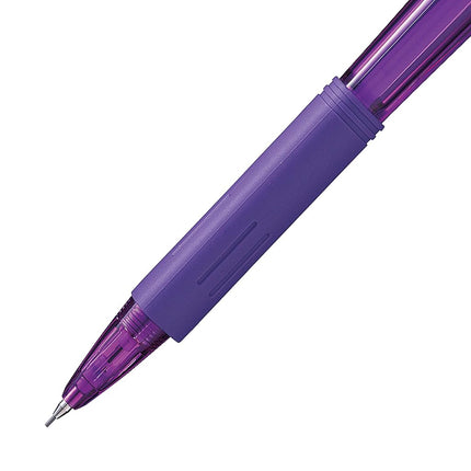 Pentel 0.7mm Wow Mechanical Pencil with Violet Barrel, Box of 12 (AL407V)