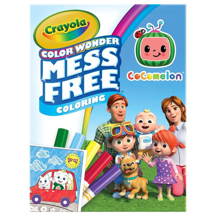 Crayola Color Wonder, Cocomelon Coloring Pages & Mess Free Markers