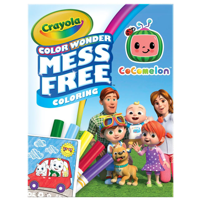 Crayola Color Wonder, Cocomelon Coloring Pages & M