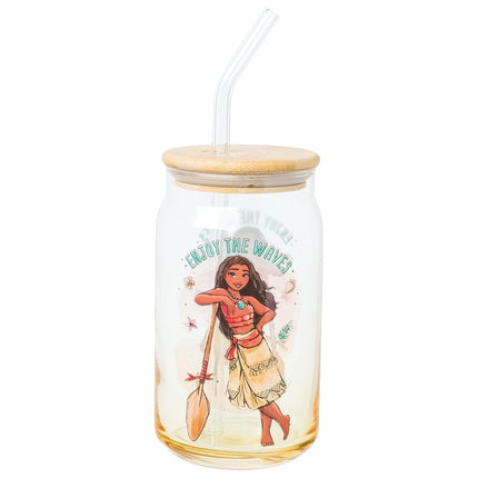 Silver Buffalo Disney Moana “Enjoy The Waves” Glas