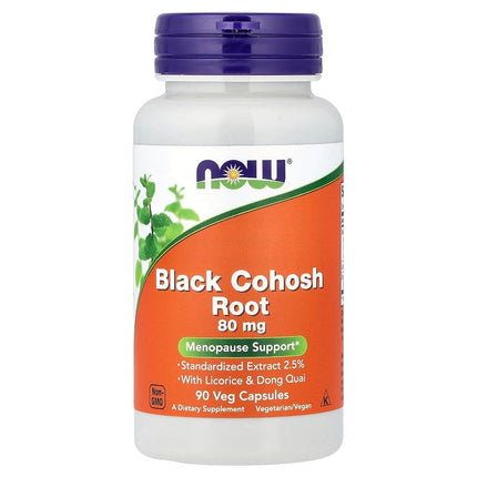 NOW Foods Black Cohosh 80 Mg