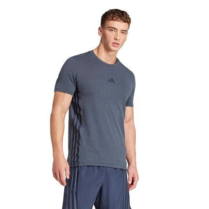 adidas Mens Designed for Training 3-Stripes T-Shir