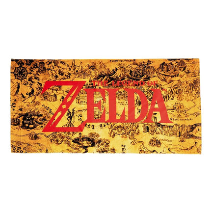 Franco Collectibles Nintendo The Legend of Zelda Gaming Super Soft Cotton Bath/Pool/Beach Towel, 60 in x 30 in, (Officially Licensed Product)