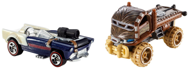 Hot Wheels Star Wars Chewbacca and Han Solo Charac