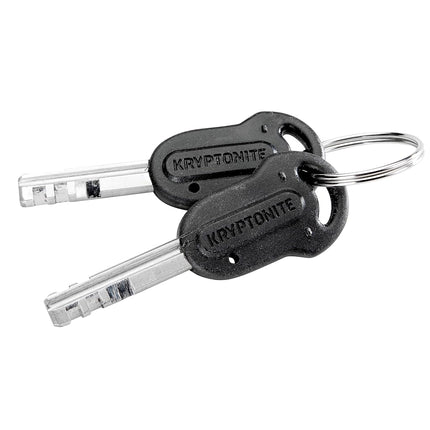 Kryptonite 429544 BLOCCADISCO CON ALLARME KRYPTOLOK (6mm PIN), Black