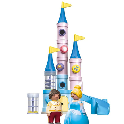 Playmobil 71457 JUNIOR & Disney: Cinderella's Castle, toys for toddlers, made from over 90% plant-based plastics, gifting toy and fun imaginative role-play, playsets for children ages 12 months+