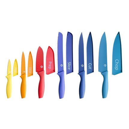 MasterChef Kitchen Knives Set with Covers incl. Pa