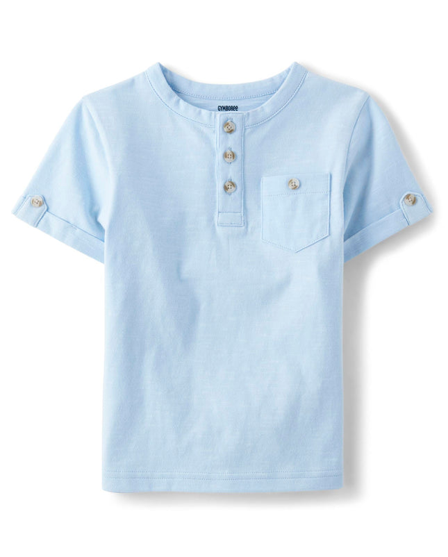 Gymboree Baby Boys' and Toddler Short Sleeve Henle