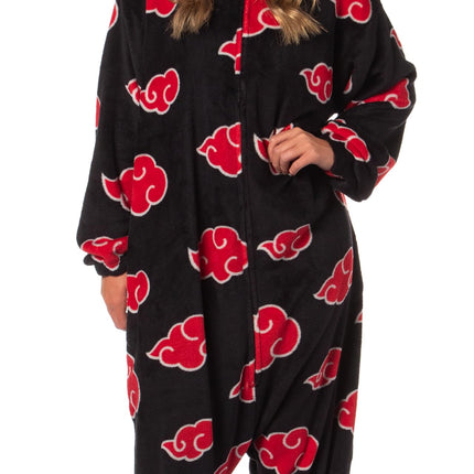 Bioworld Naruto Kigurumi Shippuden Akatsuki Red Cl