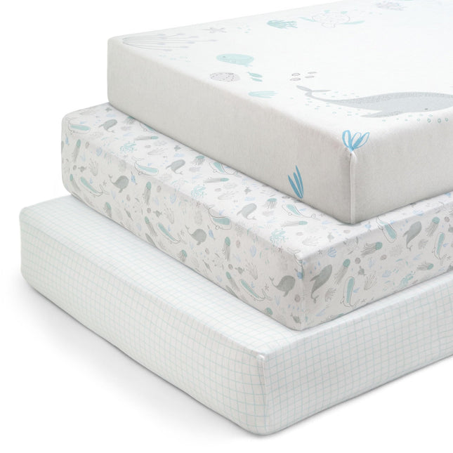 Delta Children Fitted Crib Sheets for Girls and Bo