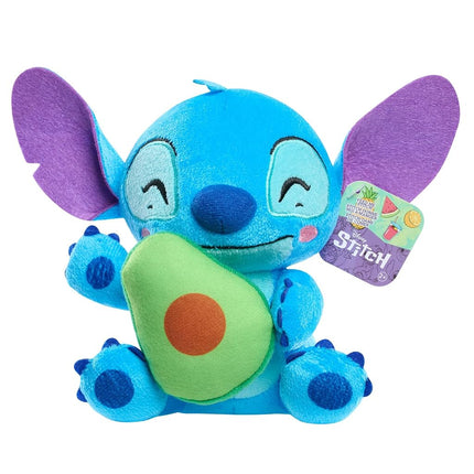 Just Play Stitch Disney Small 7-Inch Plush Stuffed Animal, Stitch with Avocado, Officially Licensed Kids Toys for Ages 2 UpQ