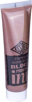 Essdee Metallic Block Printing Ink 3 Pack (Metallic Gold, Silver, Bronze)