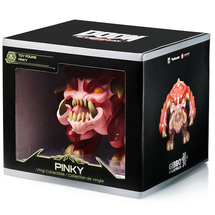 Figurine de collection articulée Numskull Pinky DOOM Eternal (réplique du jeu) - Produit officiel DOOM - Édition limitée
