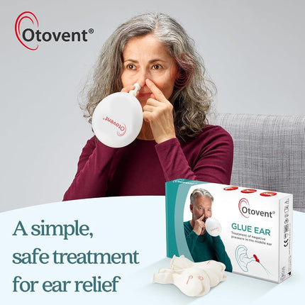 Otovent Adult Autoinflation Device - Treatment For Glue Ear Or Otitis Media with Effusion