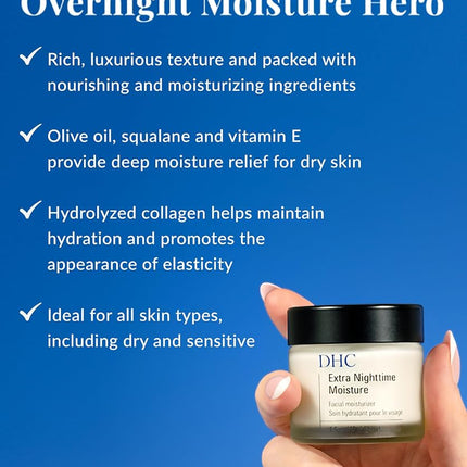 DHC Extra Nighttime Moisture 1.5 oz. Net wt.