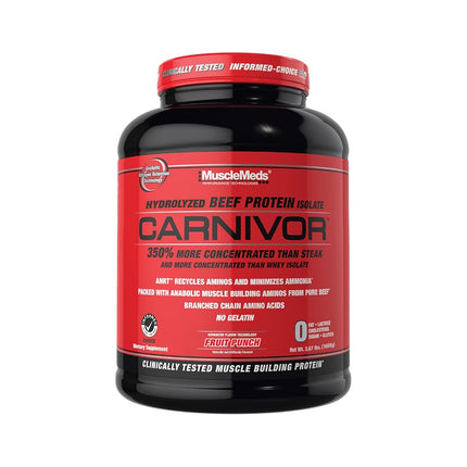 MuscleMeds Carnivor Beef Protein Isolate Powder, F