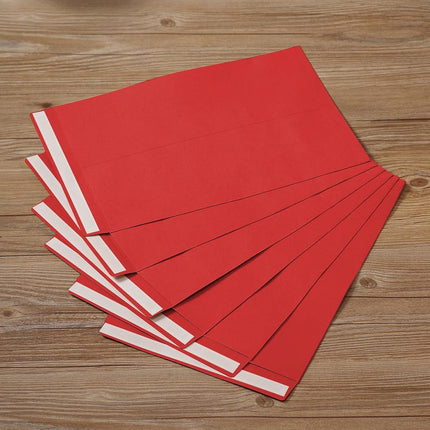Tanshuqin 9" x 12.75" Red Self-Seal Catalog Envelopes