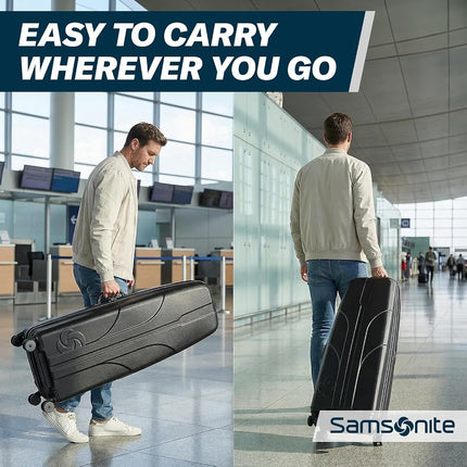 Samsonite Tour Classic Golf Hard Case Travel Bag, Midnight Black
