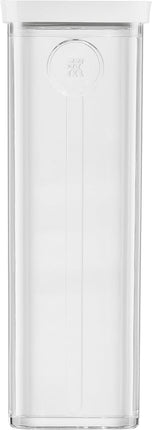 ZWILLING FRESH & SAVE CUBE Box, size 4S, modular & stackable container, airtight & vacuumable storage, dishwasher friendly, transparent